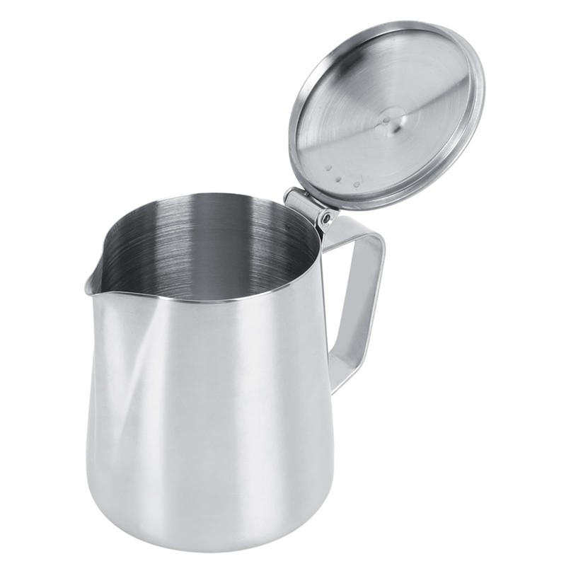Stainless Steel Milk Frothing Pitcher 12oz/350ml Latte Steaming Frothing Pitcher