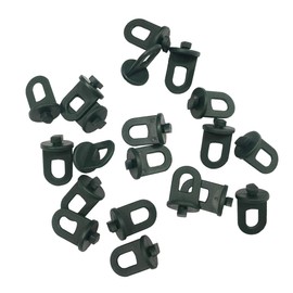 20PCS Plastic Plant Hangers for Greenhouse, Mystear Greenhouse Gadgets Hook Flower Baskets Hanger Clip Hanging Tool