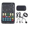 I9 Voice Changer Set, Mini Live Broadcast Voice Disguiser, Portable