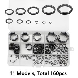 160 Pieces Fishing Rods Ceramic Guide Ring Set, 11 Sizes Replacement Fishing Rod Eye, Fishing Rod Repair Accessories 4#-30#