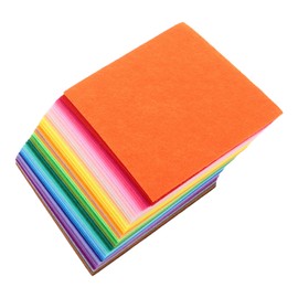 Operitacx 50pcs Colorful Stiff Felt Sheets Assorted for DIY Craft Projects for Sewing Patchwork and Creative School Activities Safe Material
