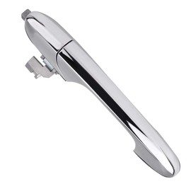 ANBOO Right Door Handle Fits Fiat 500, OE Replacement Parts 735592026 and 735592012. Car Exterior Door Handles Exterior Chrome Door Handle, Designed for Fiat 500 (2007-2016)