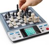 iCore Electronic Chess Set Pro Black: Talking Tutor, Learning Tactics,