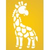 Baby Giraffe Stencil, 3 x 5.5 inch - Nursery Wild