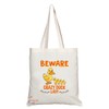 Coralgraph Inc TB276 Beware Crazy Duck Lady Novelty Present Gift