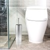 Household Stainless Steel Toilet Brush Cleaner Set Bathroom Cleaning Kit