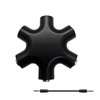 Typheoniks 5-Jack Audio Headphone Splitter for 3.5mm Devices Multi Earphone