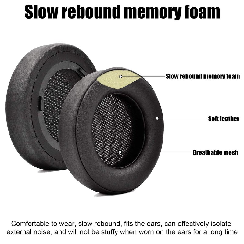 Earpads Compatible for Virtuoso RGB Wireless SE Gaming Headset Memory
