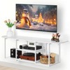 ETELI Floating TV Shelf Stand Under TV Wall-Mounted Entertainment Center