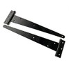 Merriway BH04383 (2 Pcs) Heavy Duty Japanned Tee Hinge 200mm