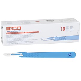 Razormed 27060 Weg Werfbare Scalpels, N10, Sterile (Pack of 10)