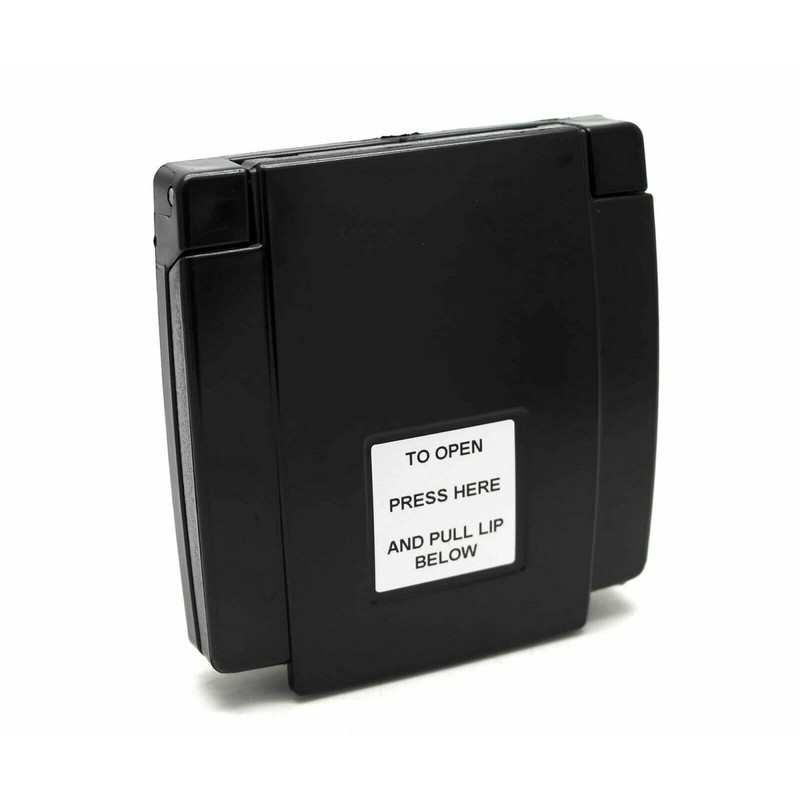 Bullfinch Caravan Black BBQ Gas point and Quick Release Plug