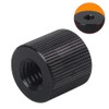 [Z-Jing] 4pcs 1/4" Female Thread Conversion Adapter Barrel Nut 3/8"