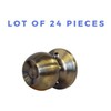 CONSTRUCTOR Wholesale Chronos Decorative Dummy Door Knob Handle Antique Bronze