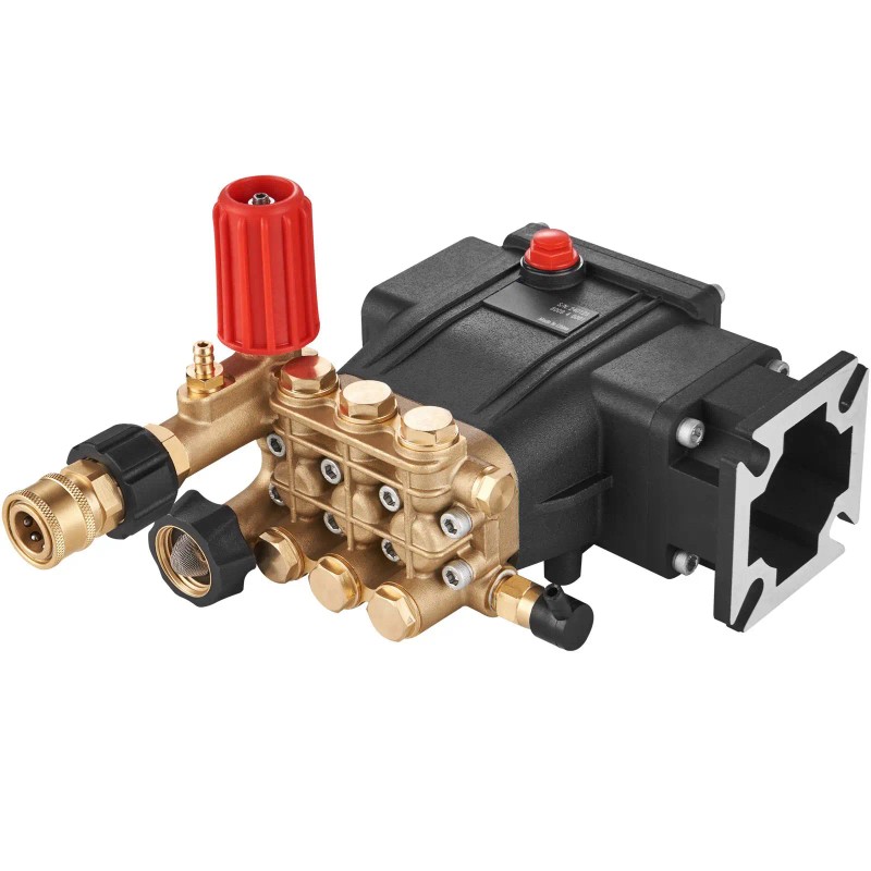 3/4\" Shaft Horizontal Triplex Plunger High Pressure Washer Pump 3700