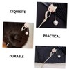 Baluue Retro Hair Stick Metal Hairpin for Women Fox Hair
