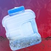 tieedhfu Collapsible Water Bottle For Camping Heat-resistant And Non-deformable Easy