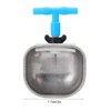 5Pcs Stainless Steel Automatic Rabbit Drinker Nipple Drinking Bowl Waterer
