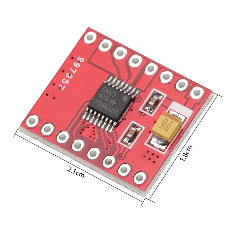 VKLSVAN 3PCS DRV8833 DC Dual Motor Driver h-Bridge Driver Board