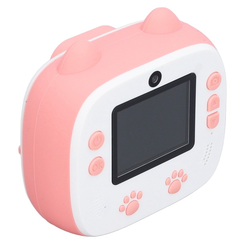 Kids Instant Print Camera with 3 Roll Photo Paper 2in