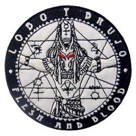 Guardian of the Anubis Dead Embroidered Badge Iron on or Sew on Patch