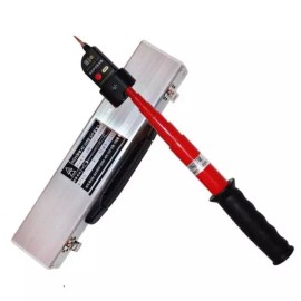 산업용 특고압 검전기 음향 35KV 발광식 검정기 상자 라이트 [K. 66KV 가죽 가방] Industrial High Voltage Tester Sound 35KV Illuminated Checker Box Light [K. 66KV Leather Bag]
