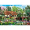 300 Piece Jigsaw Puzzle Swan Pond Garden (26x38cm)