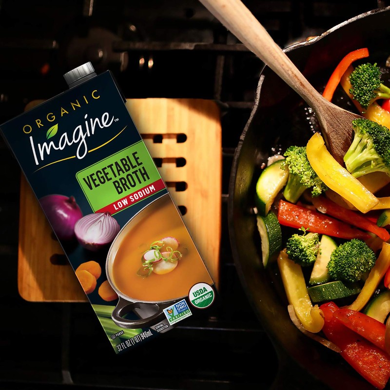 Imagine Foods, Organic Vegetable Broth, 32 Fl Oz