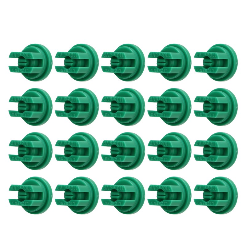 20pcs Flat Fan Spray Tip High Pressure Plastic Agricultural Sprayer