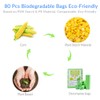 Jaoul Trash Bags 2.6 Gallon, Biodegradable Small Garbage Bags, Recycled