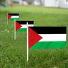 Anley Palestine Mini Flag 12 Pack - Hand Held Small