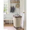 StorageWorks 160L Laundry Basket with Wheels, Large Rolling Hampers for