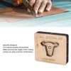 Leather Cutting Mold Bull Head Shape Small Deformation Alloy Steel