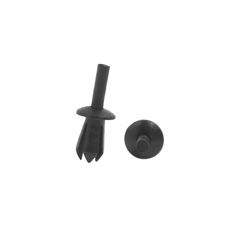 TUCKBOLD 10pcs 5mm Plastic Rivet Engine Trim Fastener Panel Retainer