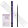 Eastar Soprano Recorder Instrument for Kids Students Beginners, German fingering
