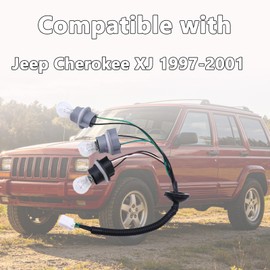 Tail Light Lamp Wiring Compatible with Jeep Cherokee XJ 1997-2001