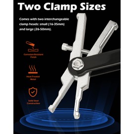 Inner Bearing Puller Double-Headed Slide Hammer Blind Hole Collet 16-45mm