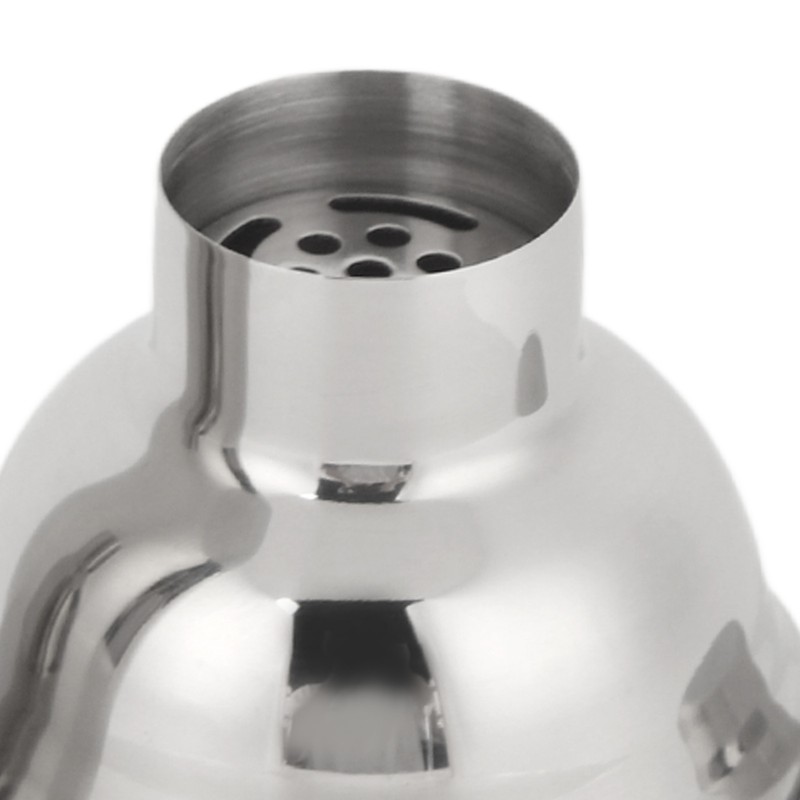 750ML Cocktail Shaker with Built in Strainer Stainless Steel Martini