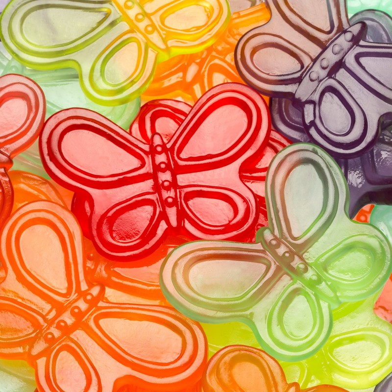 Albanese Confectionery Large Gummi Butterflies, 5 Pound Bag