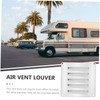 Operitacx Stainless Steel Air Vent Cover Durable Louvered Flush Grille