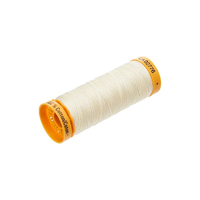 Gutermann 2T100C/919 | Cream Cotton Sewing Thread | 100m