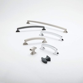 Liberty P34928-PC-C 128mm Classic Edge Kitchen Cabinet Hardware Pull, Polished Chrome