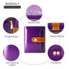 ANDOILT Wallets for Women Genuine Leather Small Bifold Wallet RFID