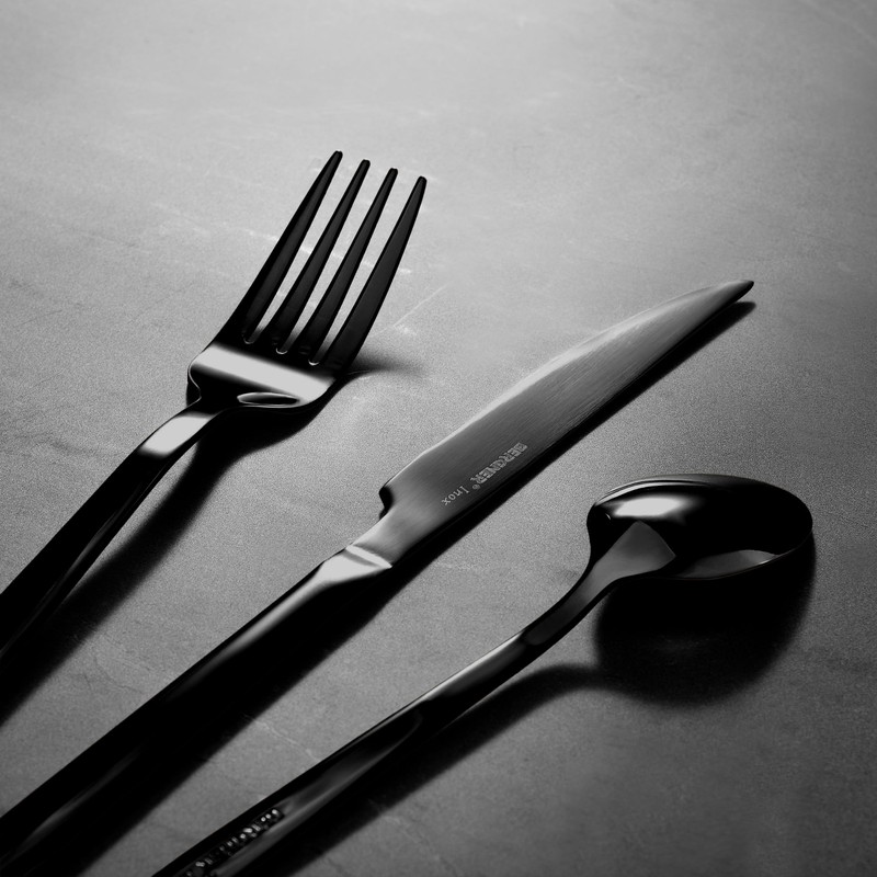 Bergner BG-45194-BK Cutlery Set, Stainless Steel