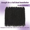 8 Packs Prelooped Boho Gogo Curl Crochet Hair(18 Inch, 4#)