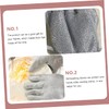 FOMIYES Reusable Dishwashing Gloves for Kitchen Cleaning Heat Resistant Durable