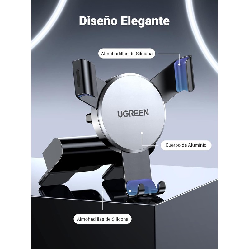 UGREEN Soporte Celular Auto para Ranura CD