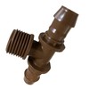Rainbird XFFTMA050 Drip Irrigation Tee Adapter - (2 Pack) -