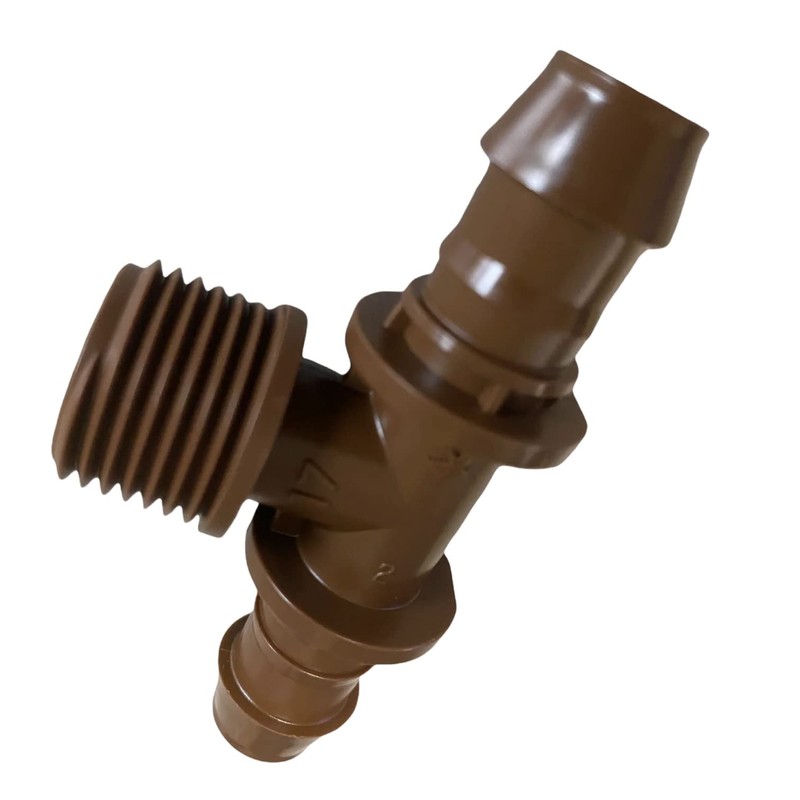 Rainbird XFFTMA050 Drip Irrigation Tee Adapter - (2 Pack) -
