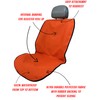 Roll Tuff Waterproof Retractable Car Seat Cover (Orange)